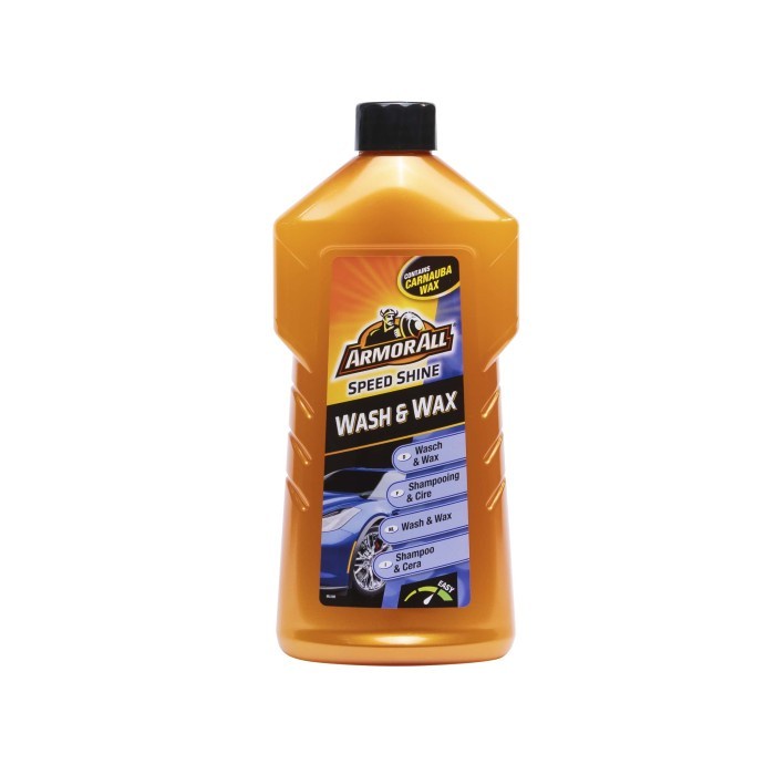 Armor All Speed Shine Wash &amp; Wax 500 mL Sampo Cuci Mobil Motor Sepeda