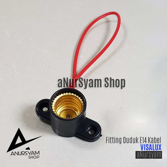 Fitting Lampu E14 Kabel VISALUX Fitting E14 / Fitting Lampu Hias