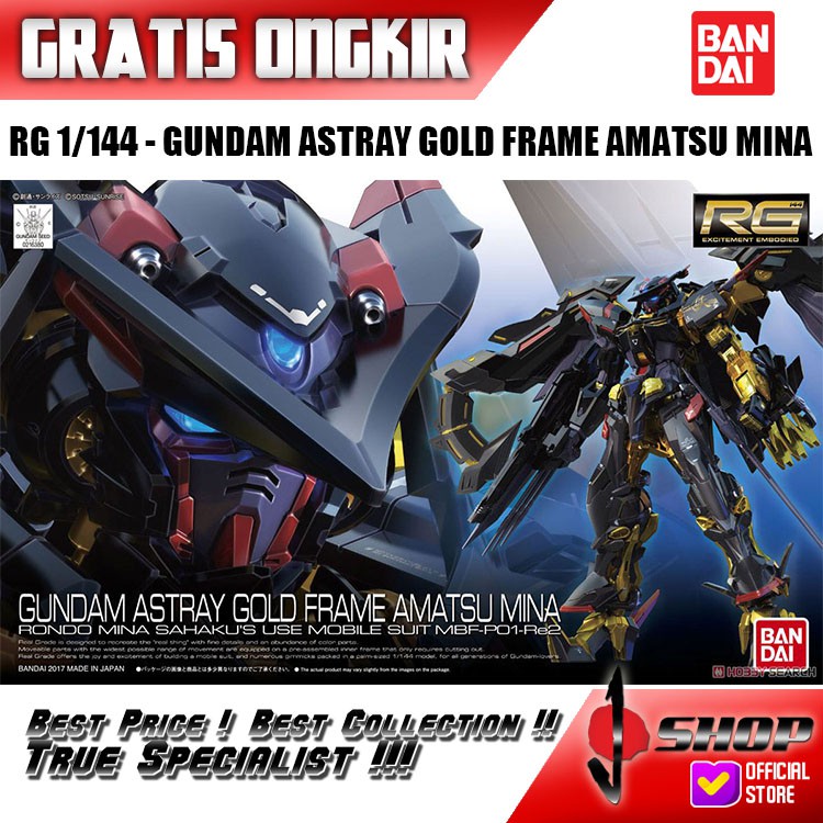 1/144 RG ASTRAY GOLD FRAME AMATSU MINA