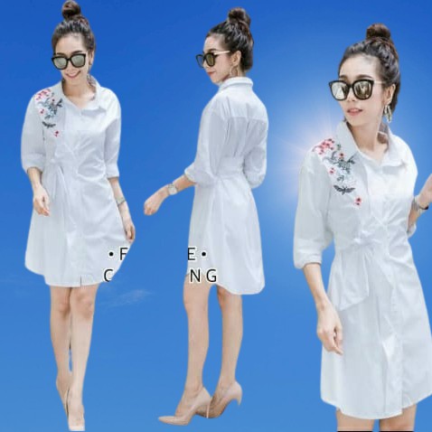 Baju Dress Natal Wanita Remaja Import Korea Murah Kekinian Terbaru 2021 Bahan Rayon LD100 Fit L
