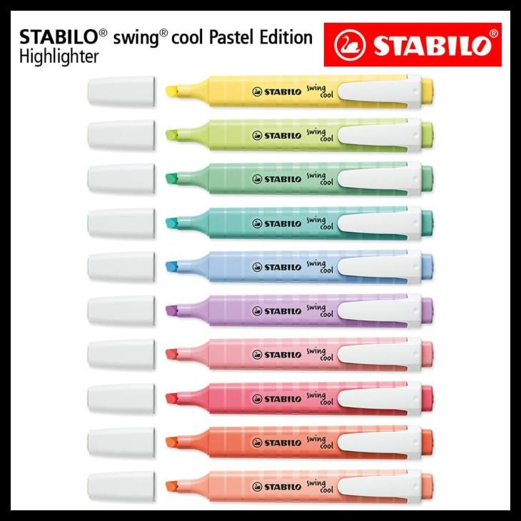 

STABILO SET 10 - SWING COOL PASTEL EDITION ALL / HIGHLIGHTER 10 PCS KODE 378