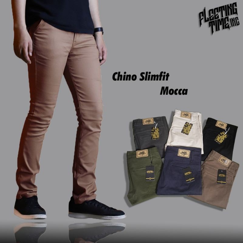 [TERLARIS] CELANA PANJANG PRIA UKURAN 27-38 PREMIUM QUALITY CHINOS SLIMFIT COWOK SKINNY POLOS COWOK