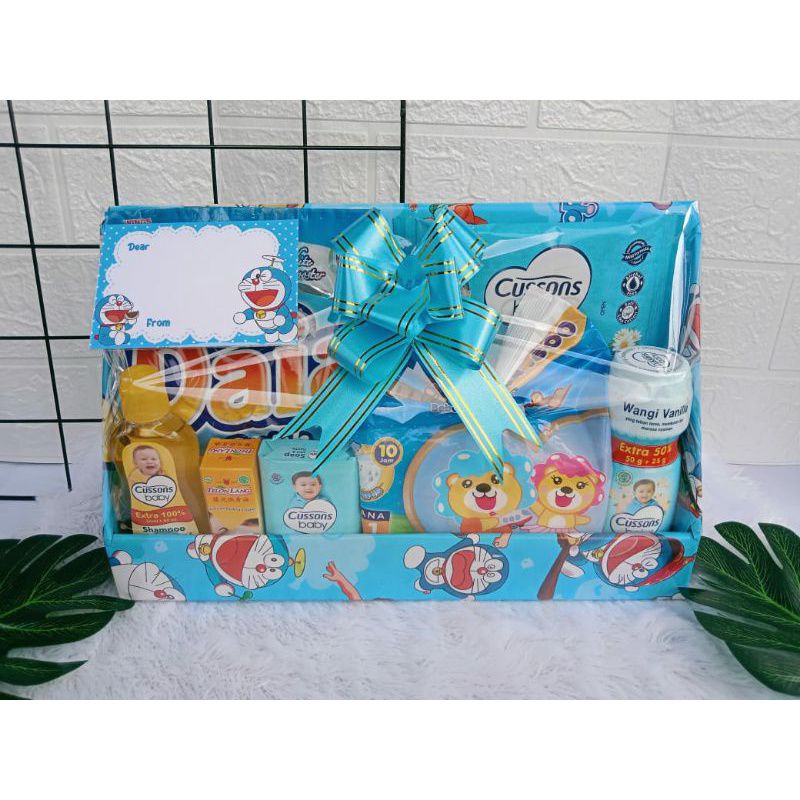 PARSEL BAYI GIFT BABY BONEKA/TANPA BONEKA PAKET PERLENGKAPAN BAYI