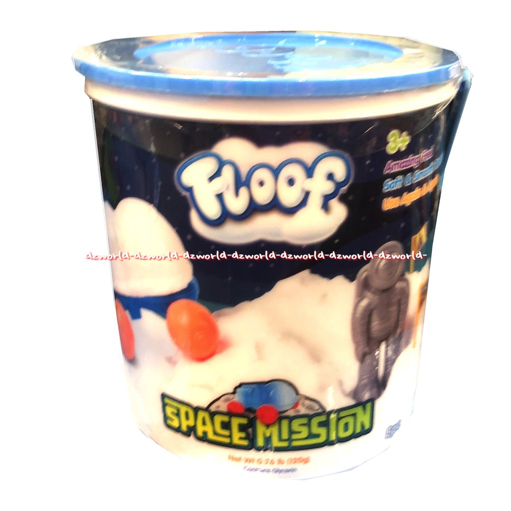 Floof Space Mission Ice Cream Mainan Kaleng Membuat Kerajinan 120gr