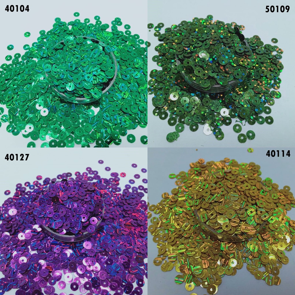 Payet Sequin Ramboci Piringan Flat isi -+450gr *2 041*