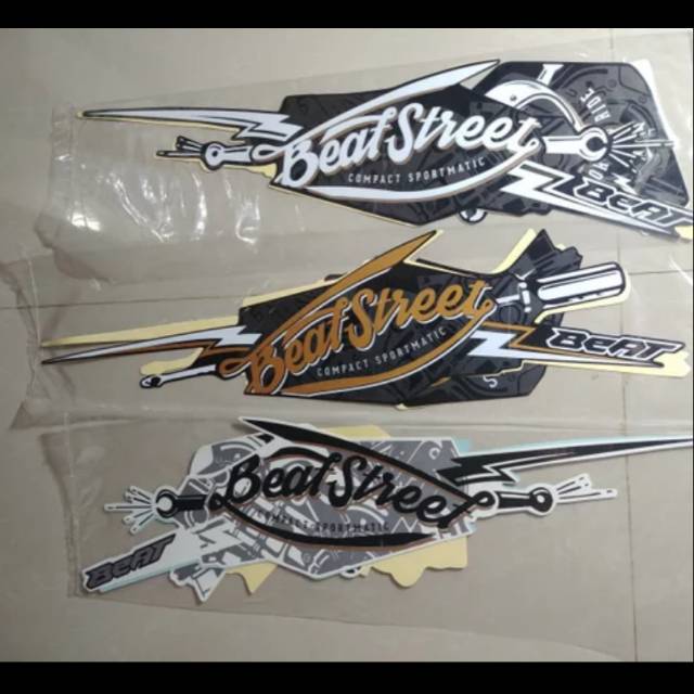 Striping & list bodi striker Beat street