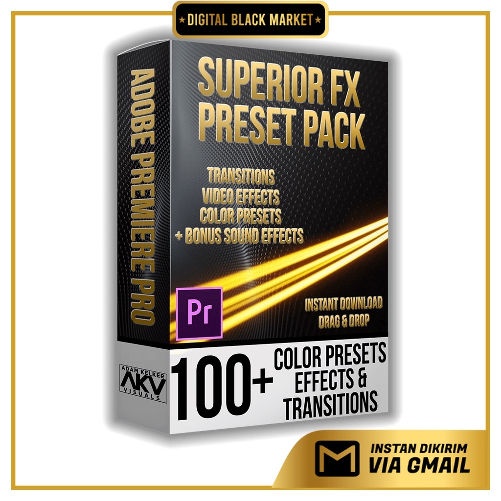 AKV Studios - Superior Fx Preset Pack - Premiere Pro