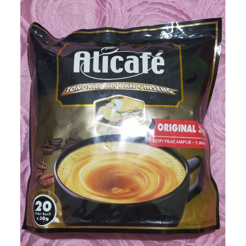 

ALICAFE TONGKAT ALI DAN GINSENG 5 IN1 ( 20 Sachet )