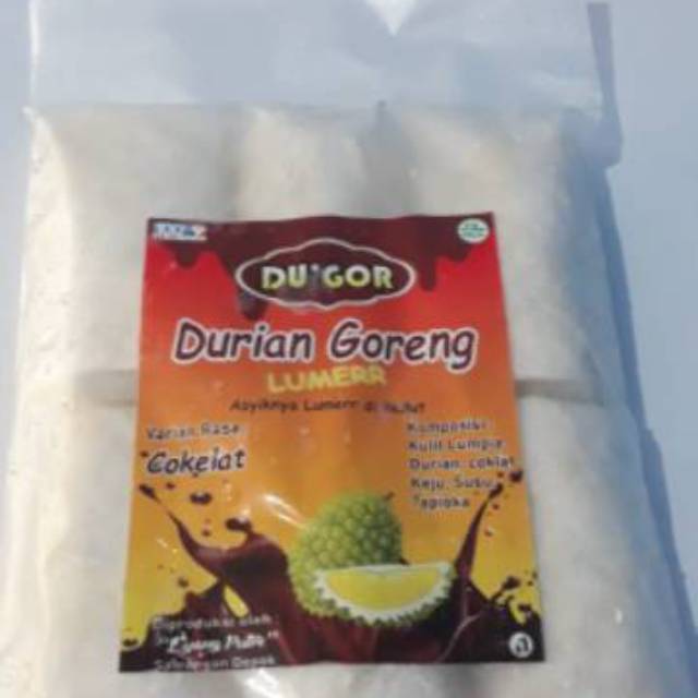 DUGOR COKLAT  durian goreng