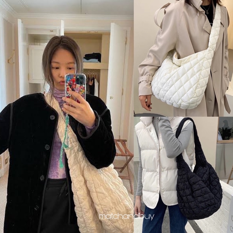 [ready stock] Jennie Textured Pillow Bag