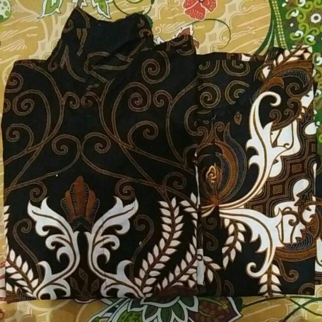 Maura Couple - Sania Ruffle Batik Couple Ori Ndoro Jowi Garansi Termurah Shopee - Batik Modern Solo