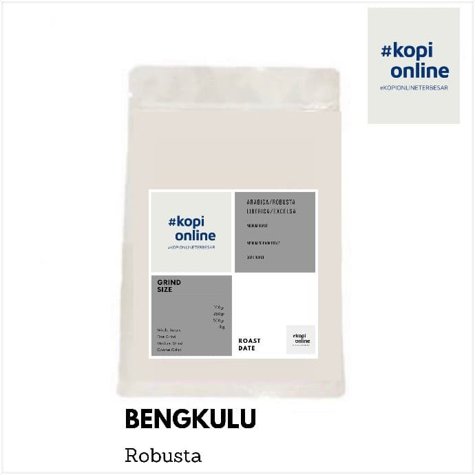 

ROBUSTA BENGKULU 250GR/KOPI/COFFEE