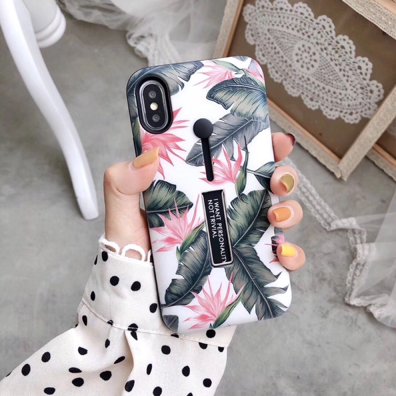 Leaves Grip Case Iphone 6 6s 6s+ 6+ 7 7+ 8 8+ X Xs Xr XsMAX 11 11pro 11promax 11 pro max