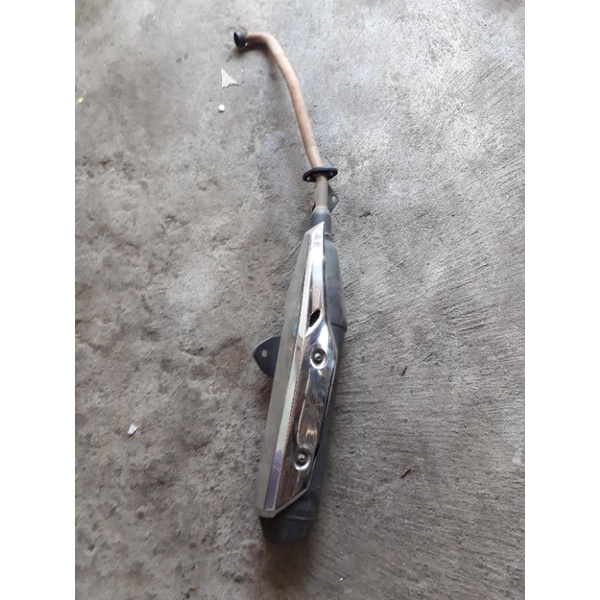 knalpot honda supra125fi supra125 injeksi blade125fi new blade supra 125 suprahelmin original