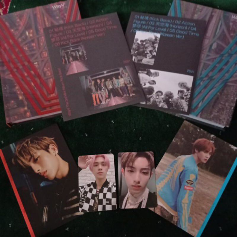 Album WayV Kick Back PC Ten Hendery Winwin Kun