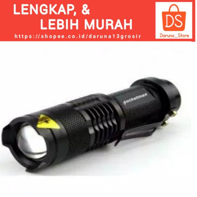 Senter Lumens || Senter Pocketman Led 2000