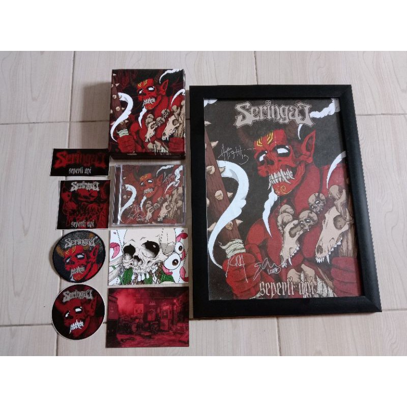 Boxset Seringai - Seperti Api (limited edition)