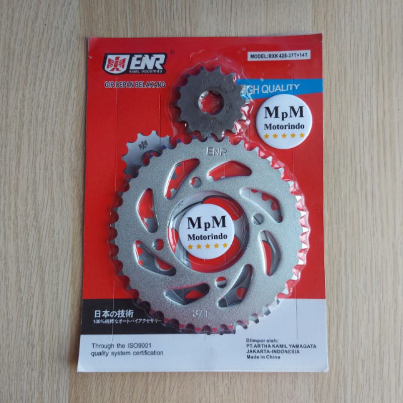 Gear Depan Belakang Rx King Gearset gir Paket Press ENR