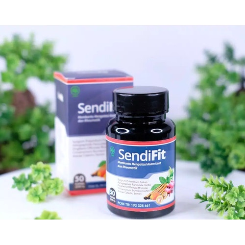 Obat Sakit Nyeri Lutut Bengkak Kopong Nyeri Sakit Linu Kaku Berbunyi Herbal SendiFit BPOM 100% Original