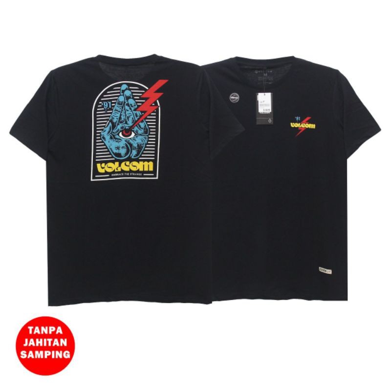 KAOS VOLCOM LOGO MIROR 1:1 PREMIUM QUALITY