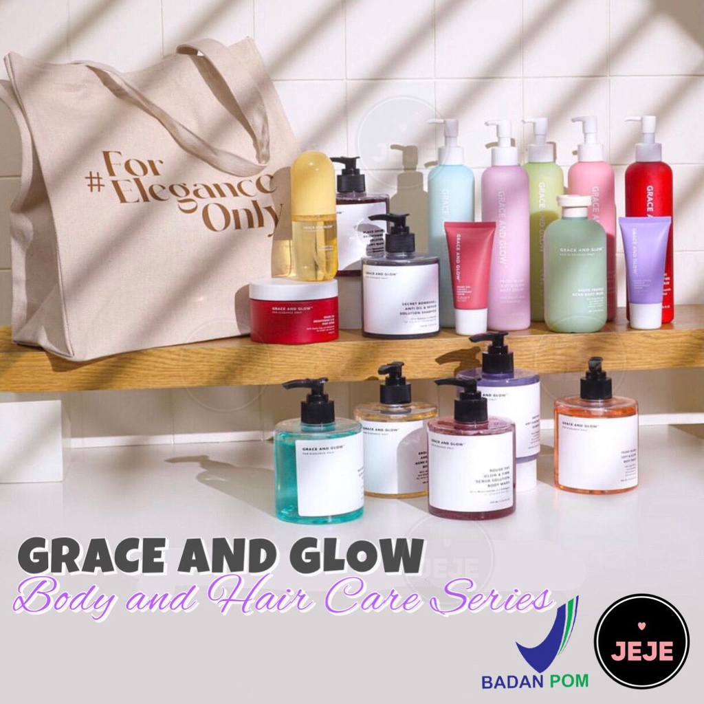 GRACE AND GLOW | Body Wash Serum Shampoo Deodorant Hair Mist