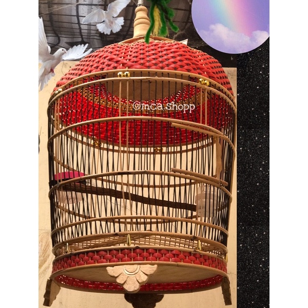 Kandang / Sangkar Burung Perkutut Motif