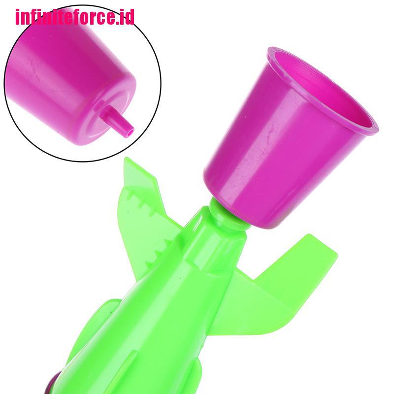 Rocket launcher outdoor water power rocket developing intelligent experiment toy