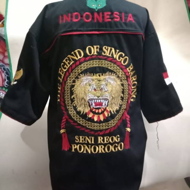 Baju reog singo barong murah / baju reog murah / baju warol murah / baju ponorogo murah