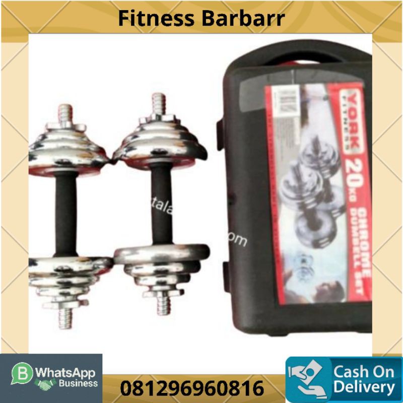 Dumbel York 20KG | Barbel 20KG