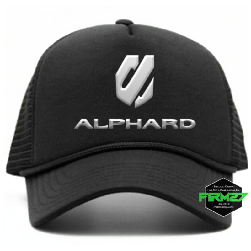 Topi Toyota Alphard - Topi Toyota Alphard Trucker