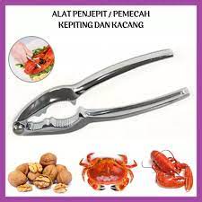 GERAIFATIN!! Alat Pemecah / Penghancur Capit Kepiting / Kacang Stainless Serbaguna