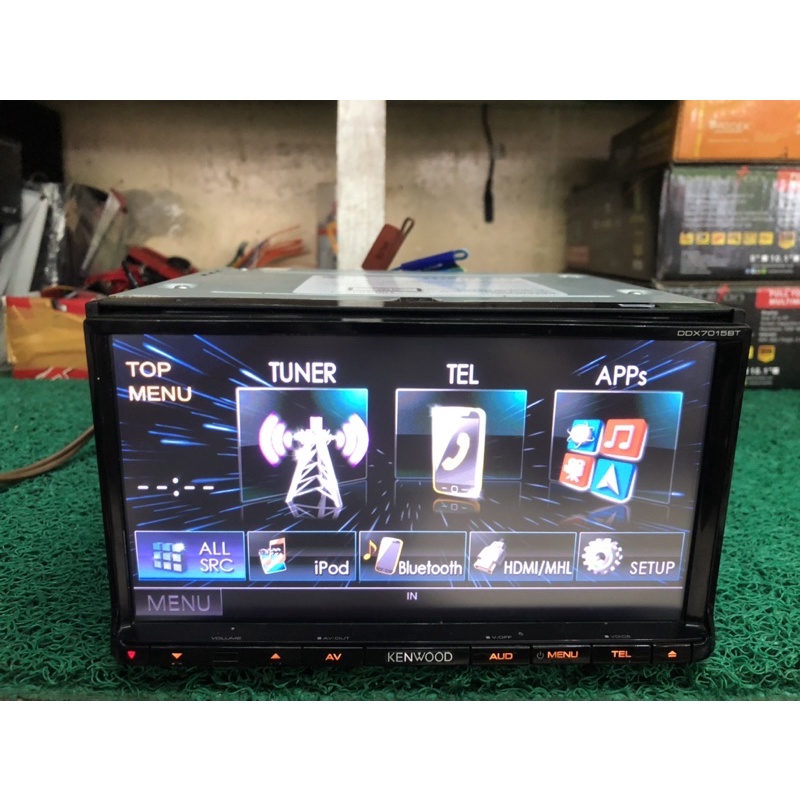 Headunit Kenwood DDX7015BT bluetooth