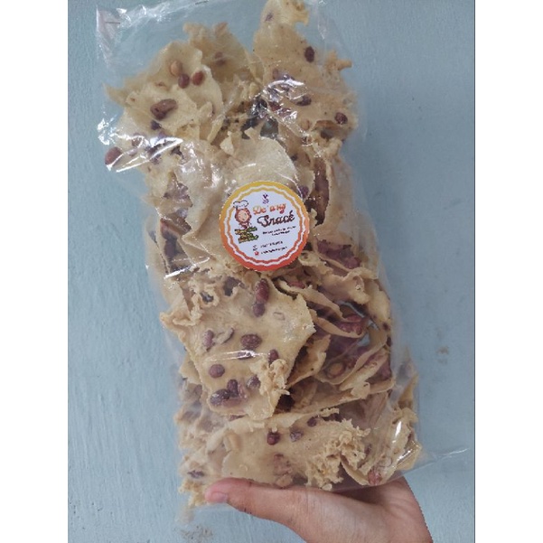 

peyek kacang renyah gurih
