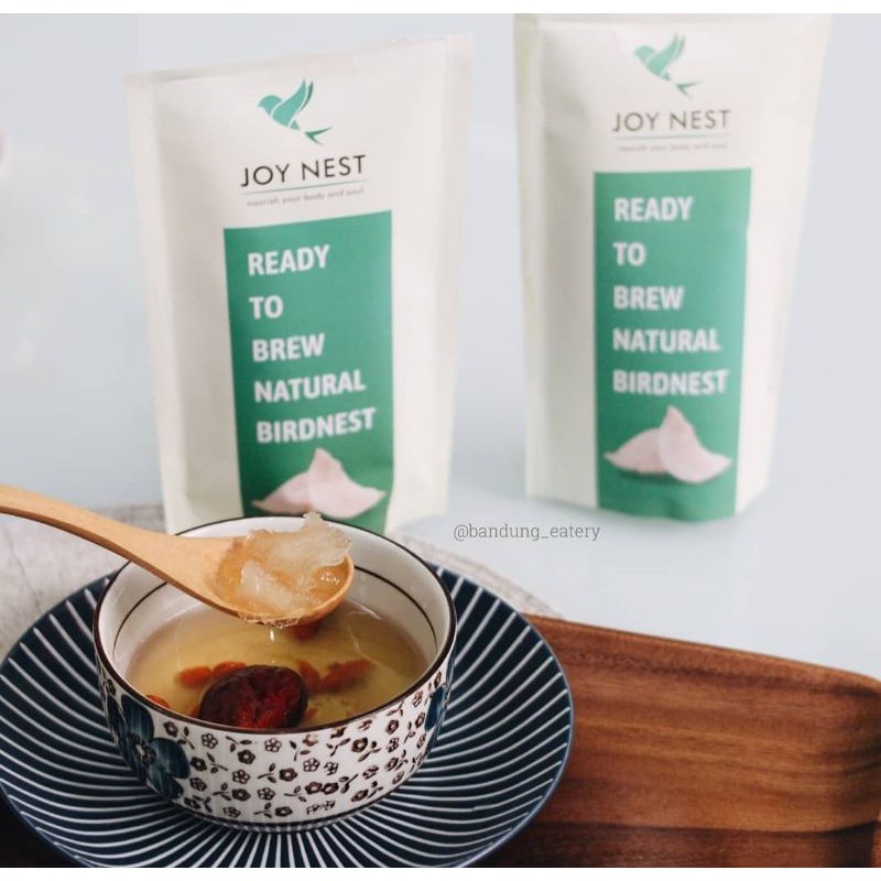 

Sarang Burung Walet Premium dengan Gula Batu Organik , Goji Berry dan Red Dates Joynest