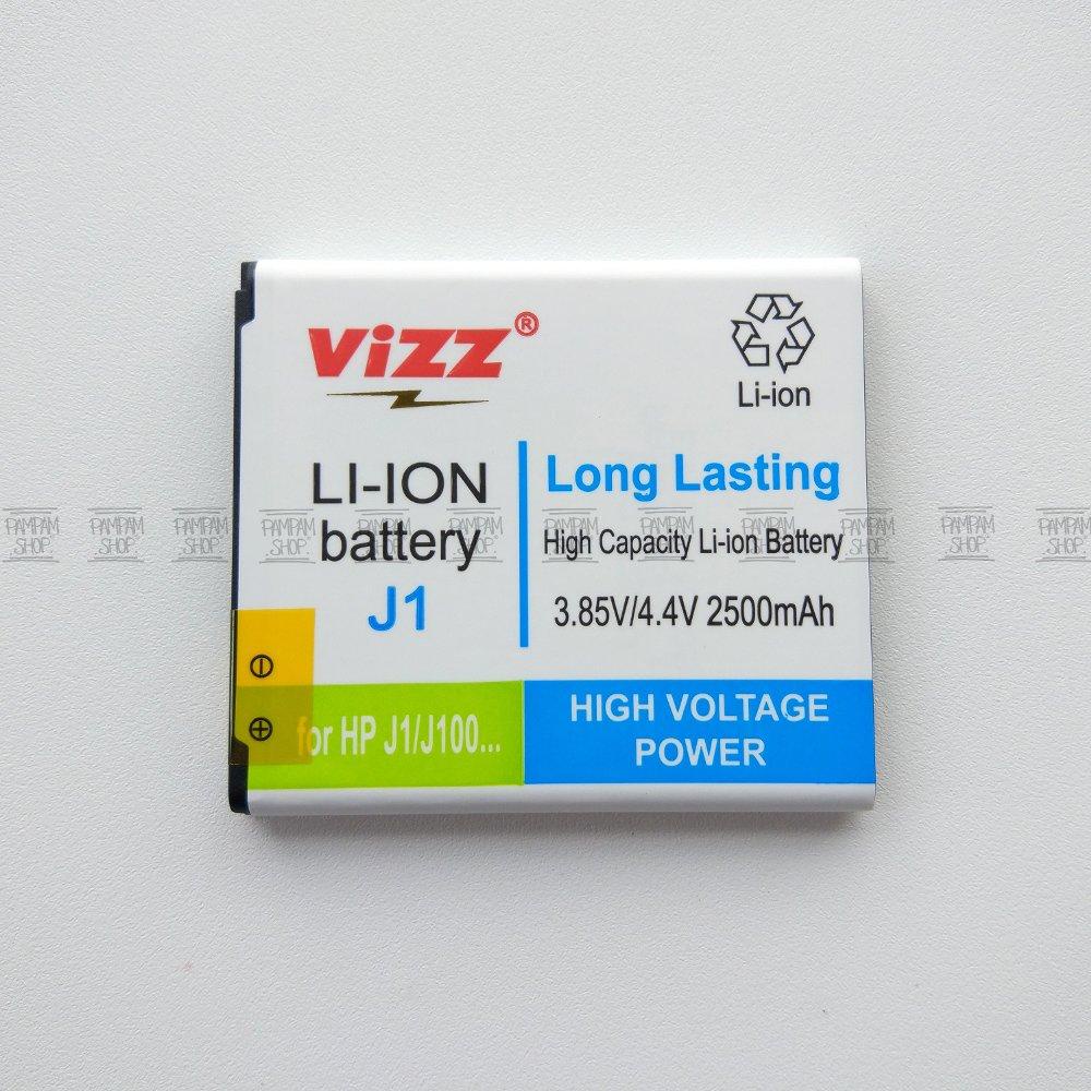 Baterai Vizz Double Power Original Samsung Galaxy J1 2015 J100 Batre Batrai Battery Ori 100% SM-J100H