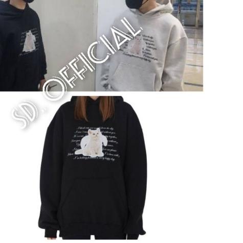 ✩ Jaket Hoodie NCT Jaemin Angel Cat DTF Print ✦