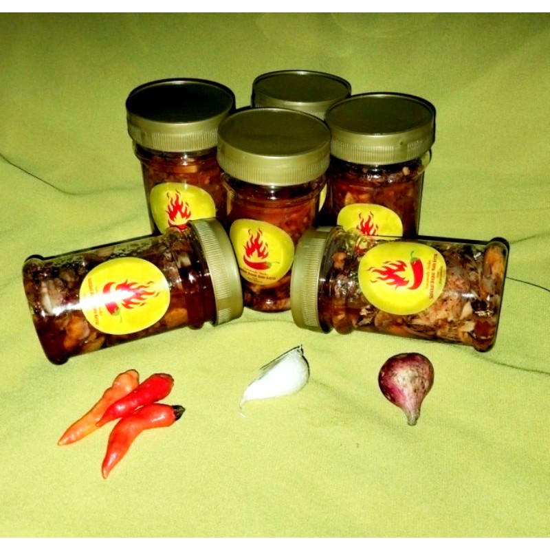 

Sambal teri jengkol kemasan botol 150ml