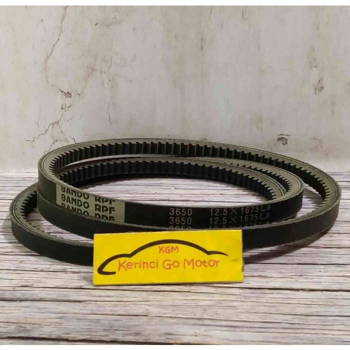 BANDO VAN BELT RPF-3650 V BELT TALI KIPAS RPF3650 FAN BELT BERGIGI