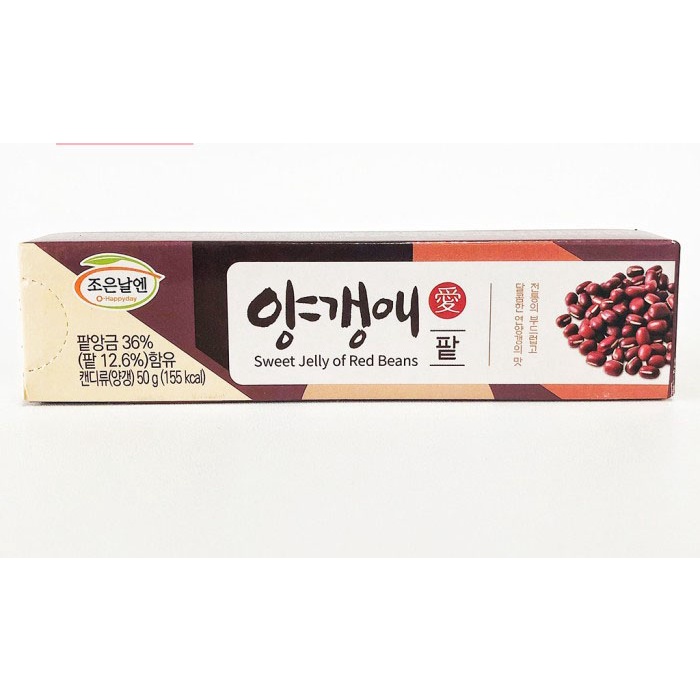 

O-HAPPYDAY SWEET JELLY OF RED BEANS - PERMEN LUNAK RASA KACANG MERAH