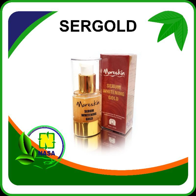 Moreskin Serum Whitening Gold | Sergold NASA | Glowing NASA | Serum NASA