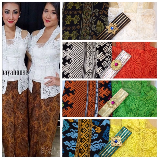 Set kebaya jadi