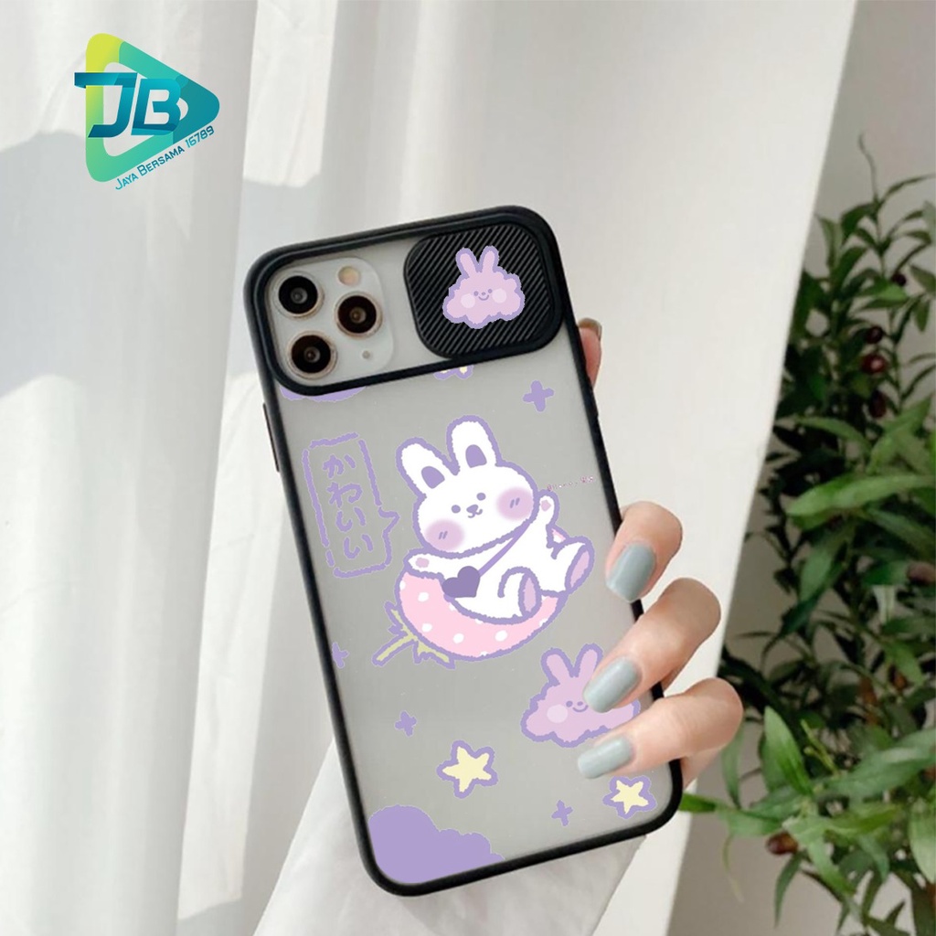 SOFTCASE SLIDE KAMERA RABBIT OPPO VIVO SAMSUNG XIAOMI REALME IPHONE ALL TYPE JB4951