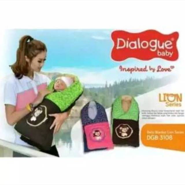 Dialogue Blanket lion series/ Selimut bayi Dialogue