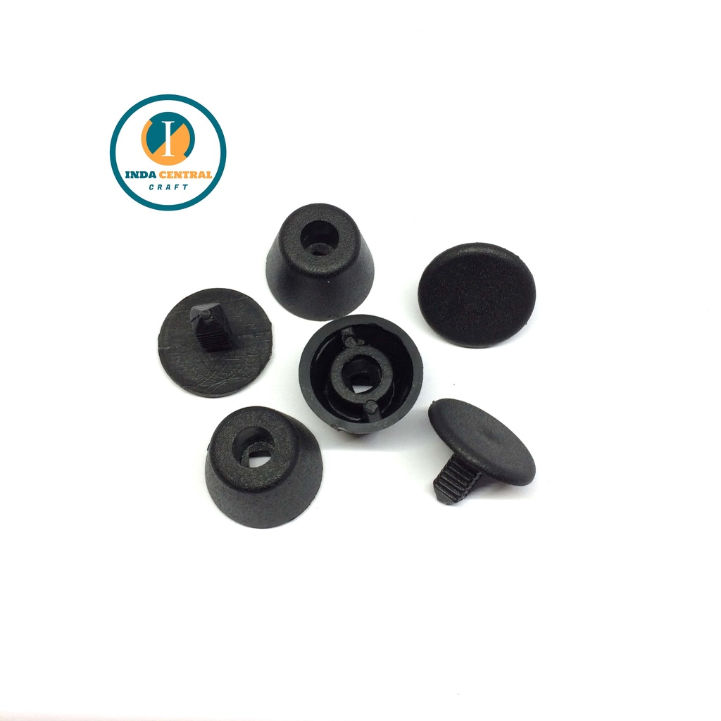 SOKO KAKI-KAKI TAS DAN KOPER PLASTIK BUCKLE 17 MM ISI 100 PCS