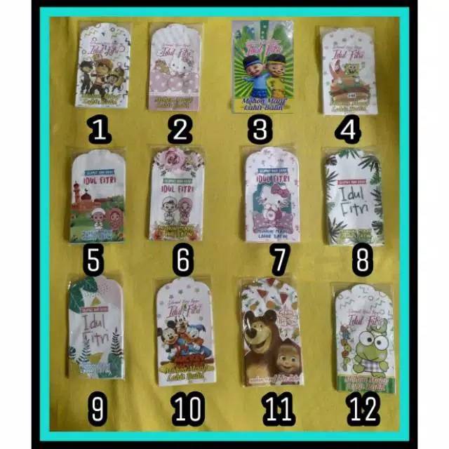 

Amplop lebaran 1pak isi 10 lembar amplop ( sudah dilem )