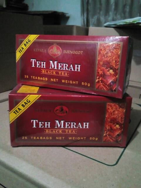 Kepala Djenggot Teh Merah 50gr Black Tea bag