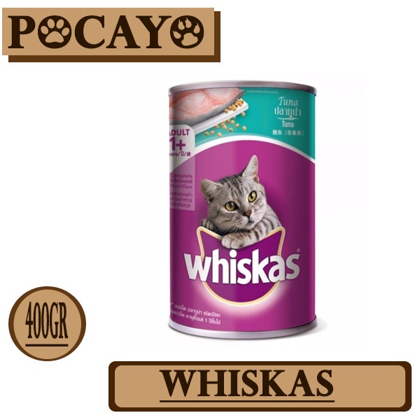 Whiskas All Varian 400gr (Grab/Gosend)