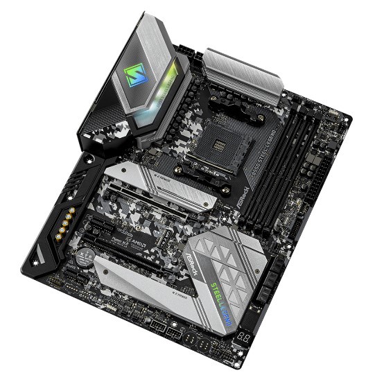 ASRock B550 Steel Legend AMD Ryzen (AM4, AMD B550, DDR4)