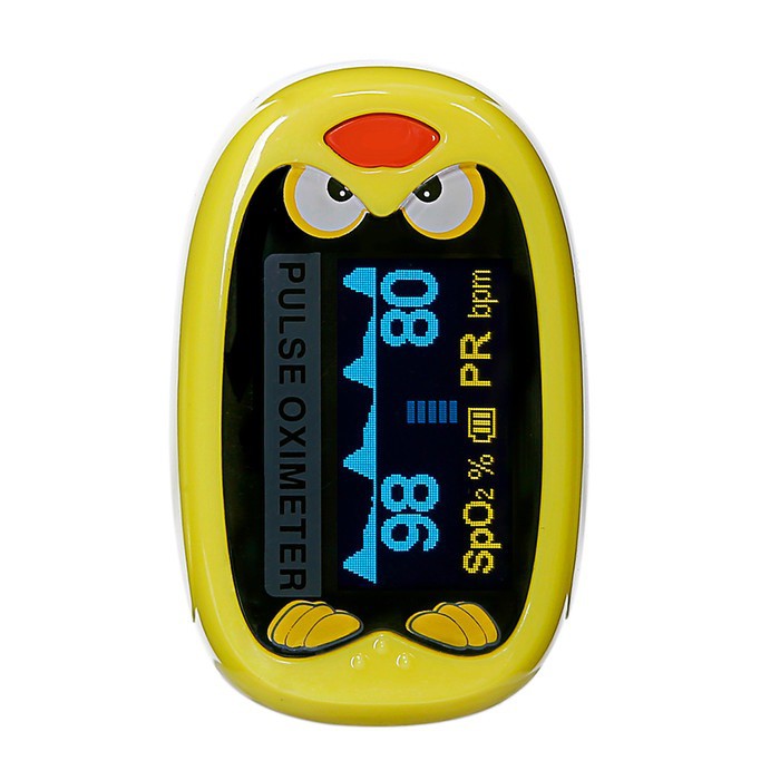 [ GRAY.STORE178 ] Pulse Oximeter Anak Fingertip Rechargeable Ukur Jantung Dan Oksigen - OXIA