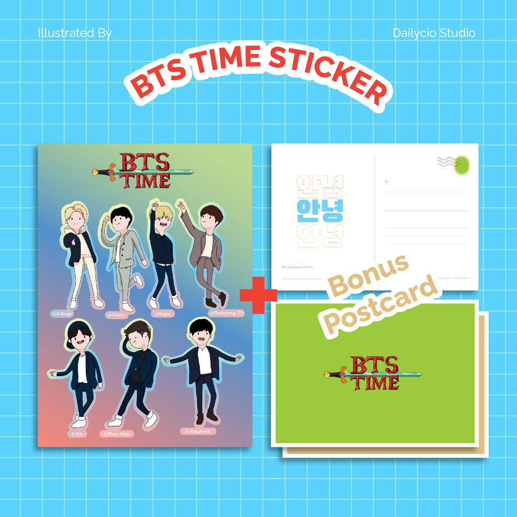 STIKER BTS AESTHETIC/Stiker Pack Aesthetic/Stiker HP Laptop/Sticker Tumblr /OPPA Korea/K-Pop